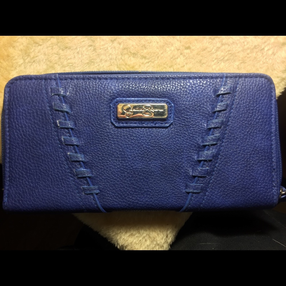 Jessica SimpsonCobalt Blue Wallet